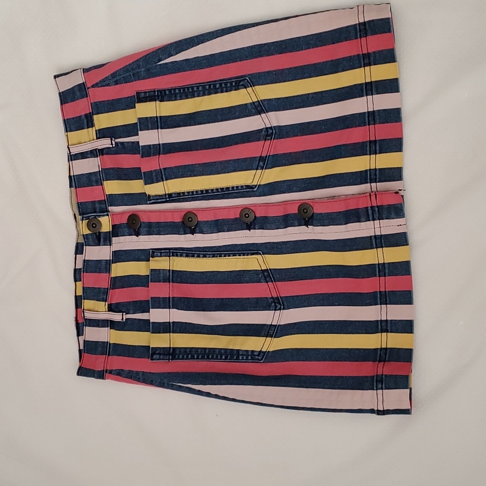 3x1 stripe skirt